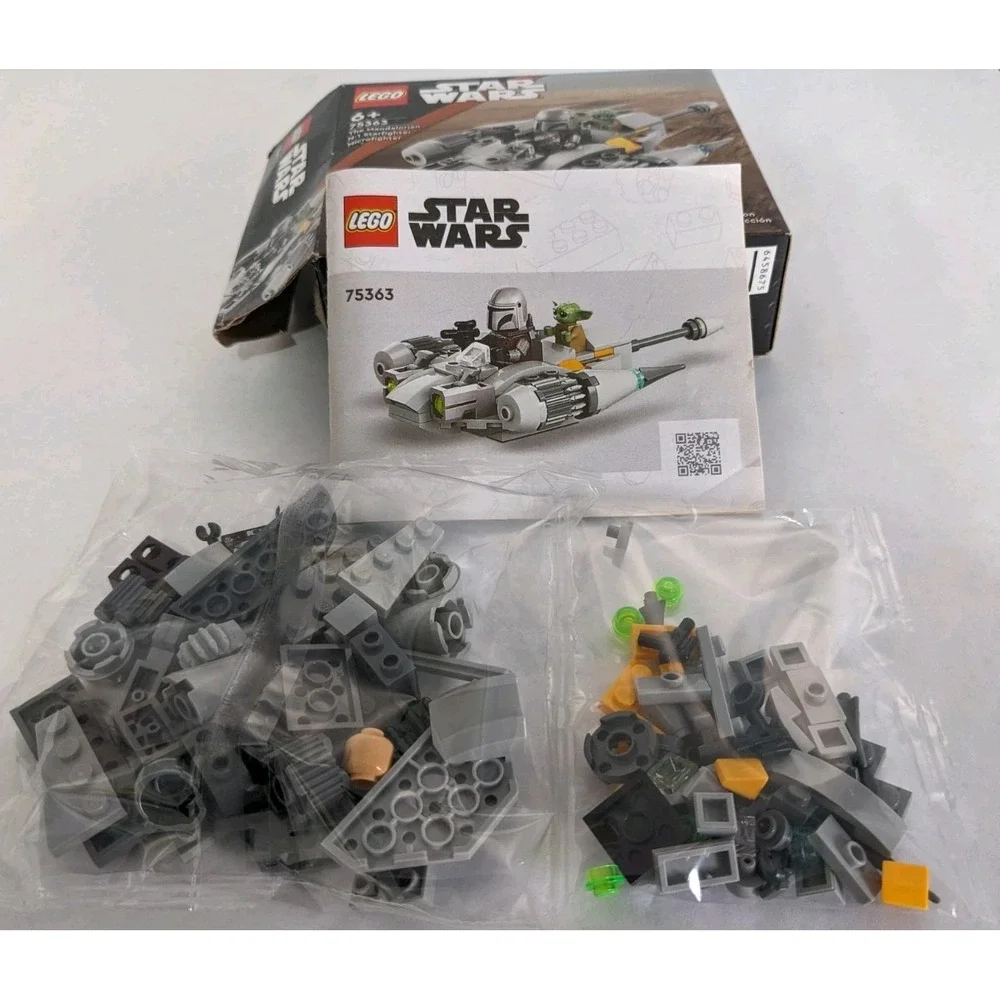 LEGO Star Wars 75363 The Mandalorian N-1 Starfighter Microfighter Grogu 88 Pcs - Picture 3 of 7